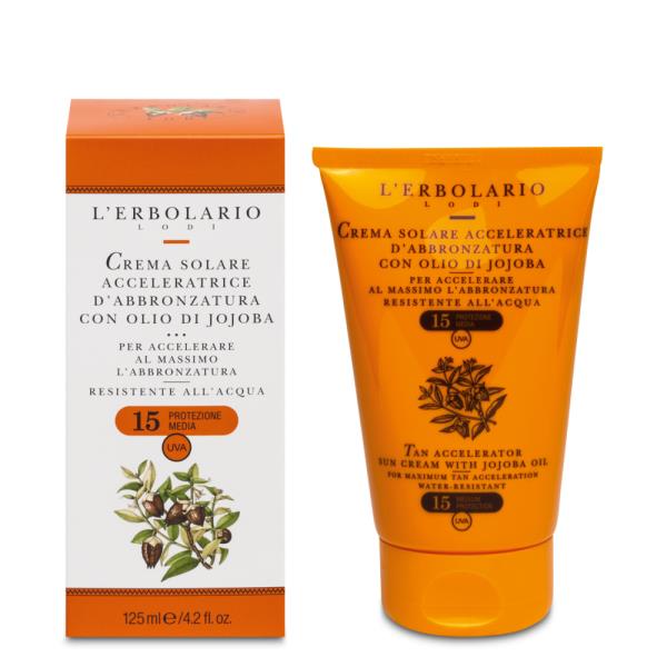Crema acceleratrice all olio di jojoba SPF 15