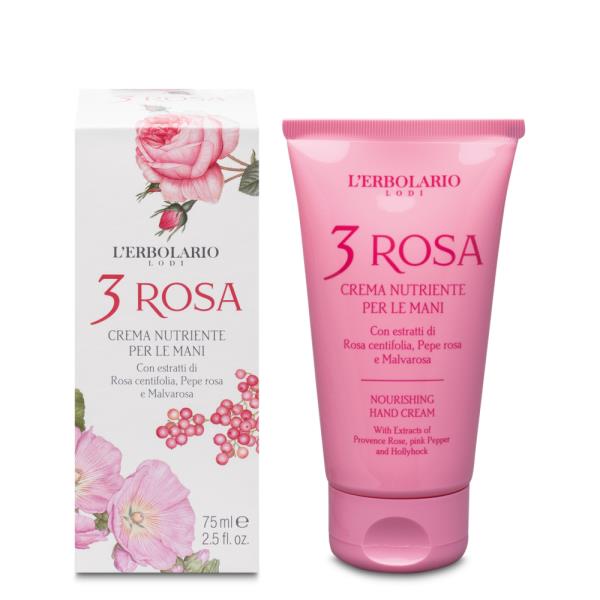 Crema Nutriente per le Mani 3 Rosa