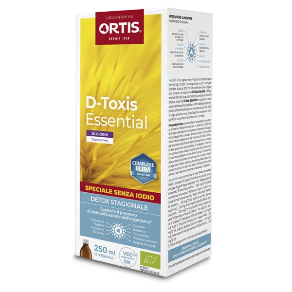 D-Toxis Essential senza iodio gusto mela