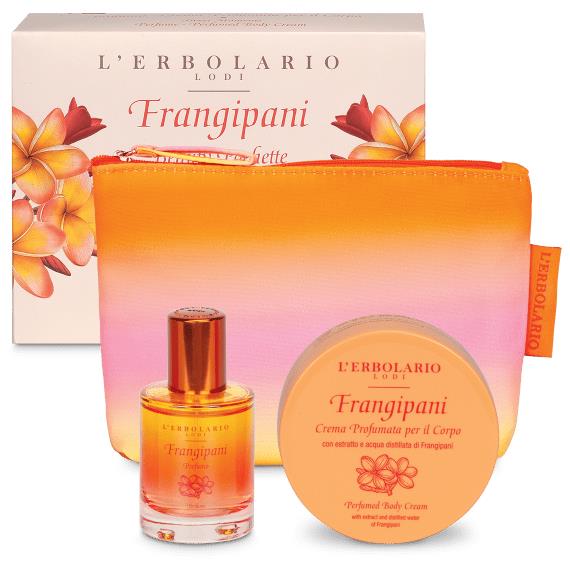 Frangipani Beauty Pochette Dolci Attimi: Profumo 30 ml e Crema Profumata Corpo 75 ml Ed.Lim. 1 pz