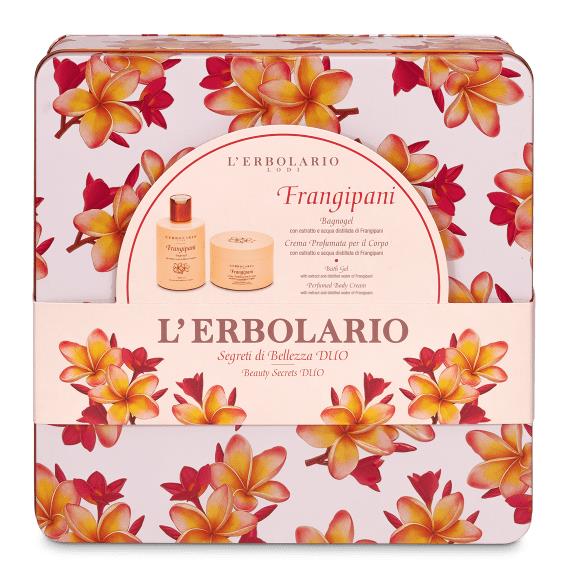 Frangipani Segreti di Belleza DUO: Bagnogel 300 ml e Crema Profumata Corpo 200 ml Ed.Lim. 1 pz
