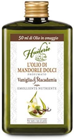 Huilerie olio di mandorle vaniglia macadamia